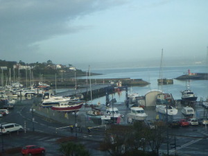 Backpacking in Northern Ireland: the town of Bangor, County Down.