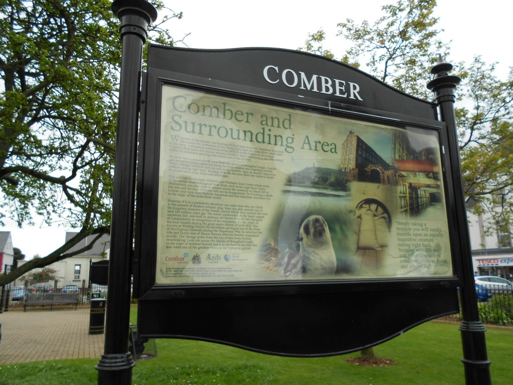 Backpacking in Northern Ireland: the town of Comber